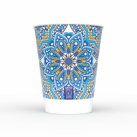 12 oz | 500 pc |+400 g| Mixed Patterns Double wall