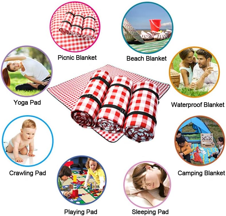 Picnic Mat (Red) – Travelkit | Travel Essentials Hub